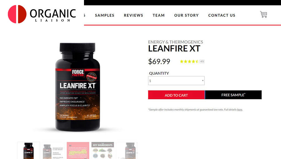 LeanFire XT Official Website