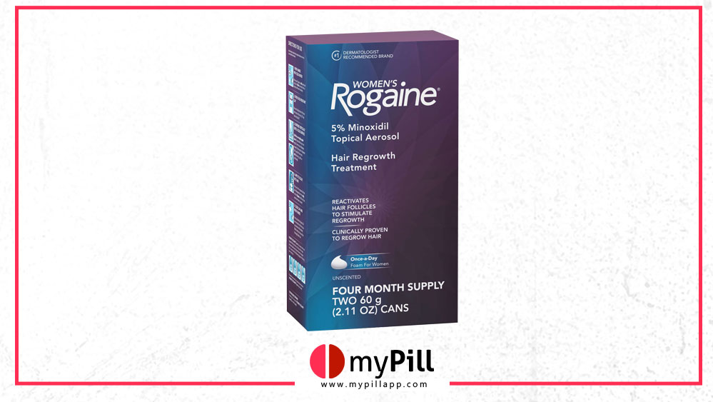 Women’s Rogaine 5% Minoxidil Foam