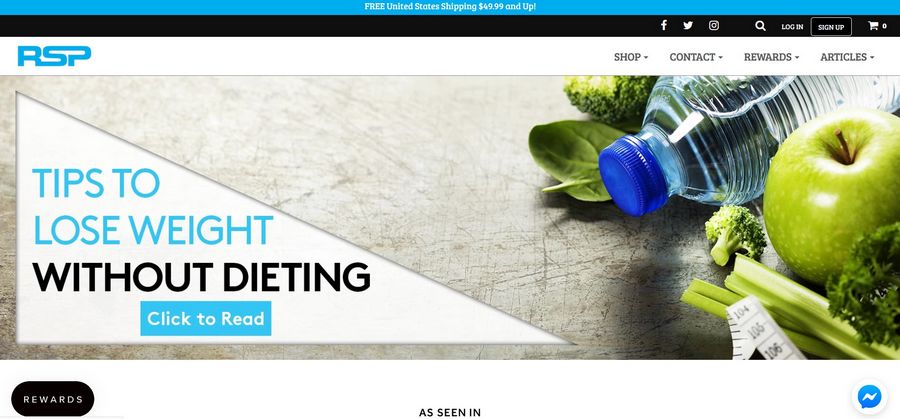 rsp nutrition official website