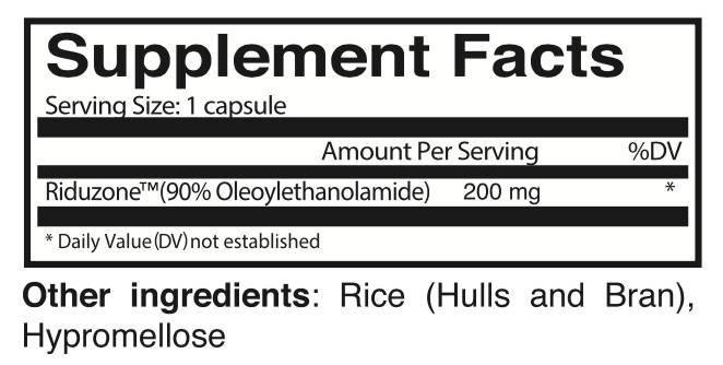 riduzone ingredients